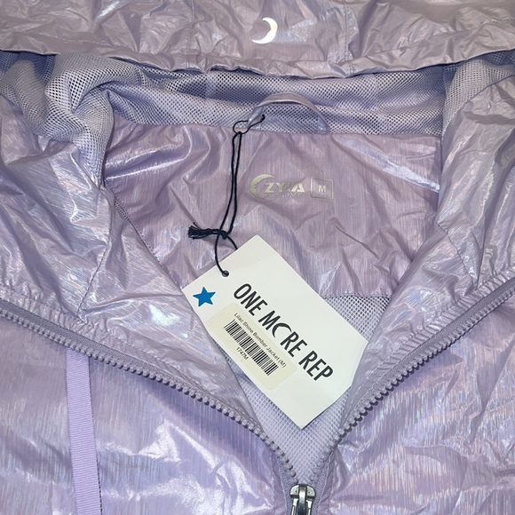 Lilac Shine Bomber Jacket - Picture 5 of 5